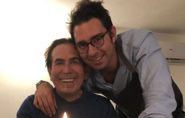 Giucas Casella e il figlio James