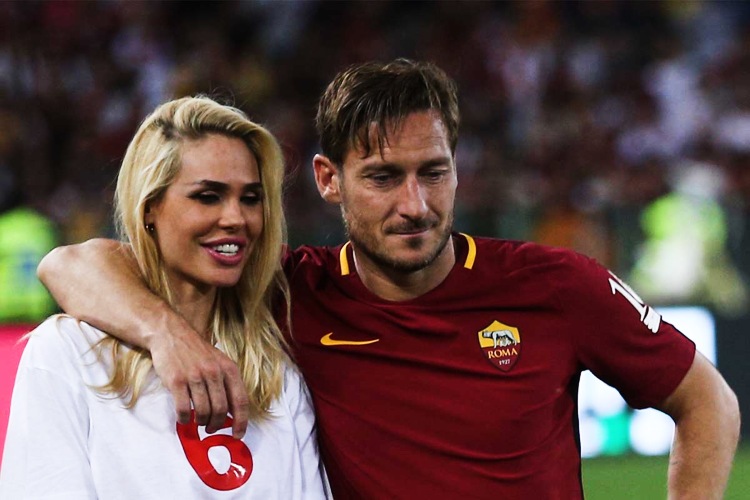 Totti scarica le colpe della fine del matrimonio ad Ilary