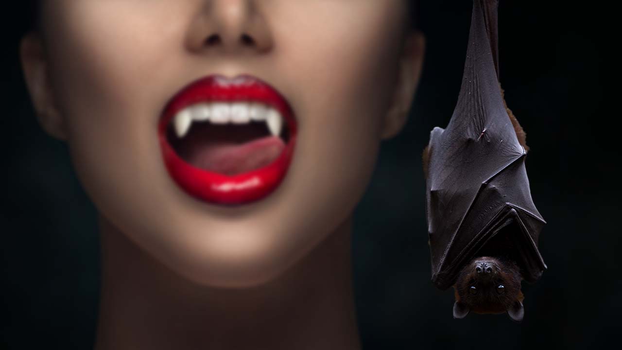 trovata donna vampiro