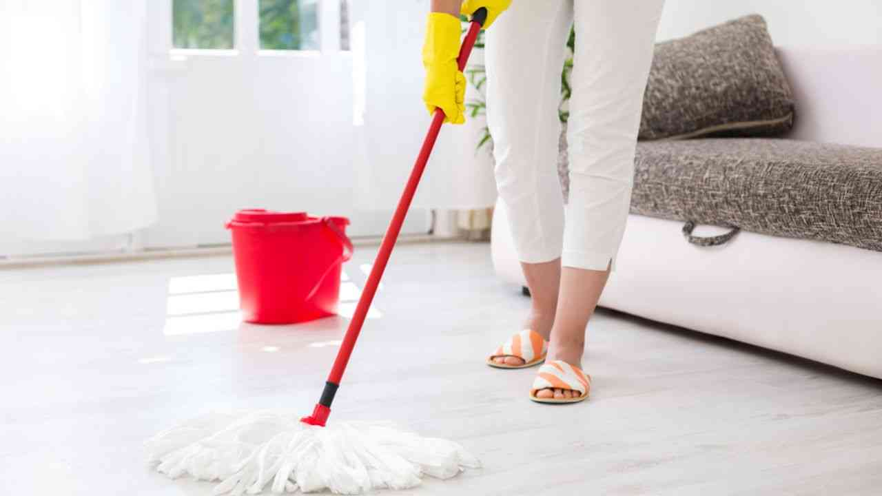 pulire casa