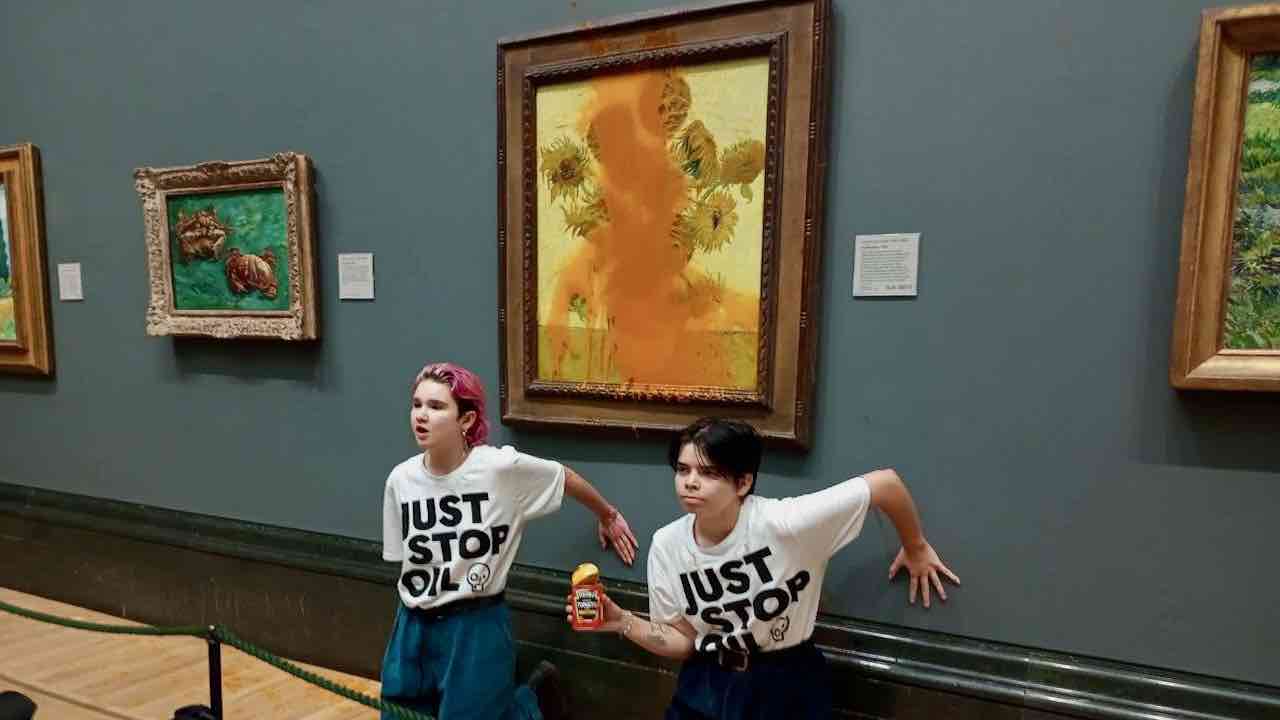 Just Stop Oil Van Gogh