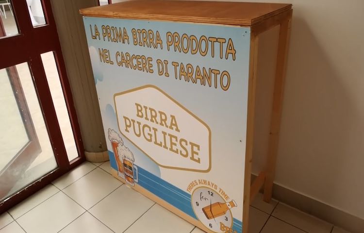 birra al sapore di cozze carcere di Taranto