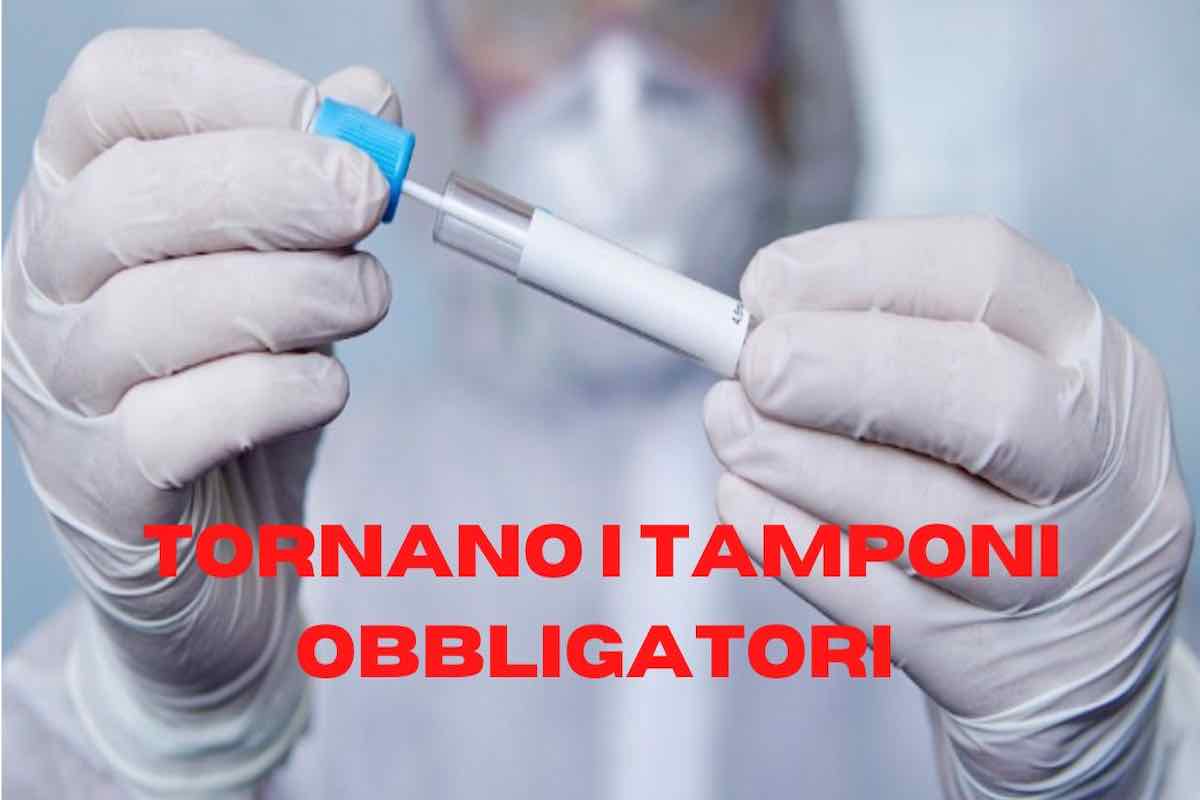 Tamponi obbligatori in aeroporto