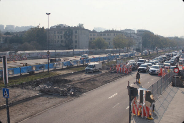 Vicenza, sopralluogo al cantiere in corso Santi Felice e Fortunato